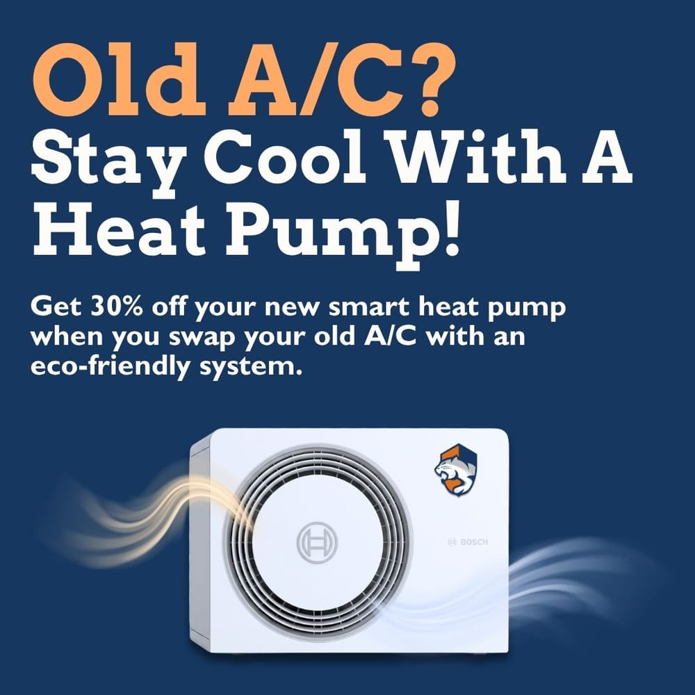 Bosch Heat Pump — $0 Down, 0% Interest